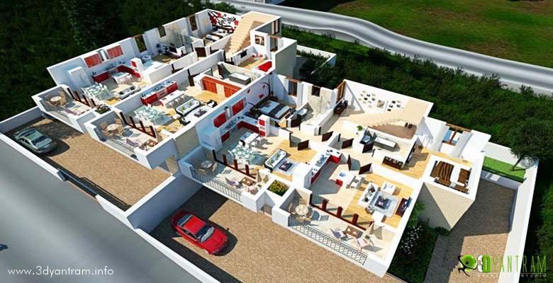 architectural, rendering, studio, visualization, services, design, view, Idea, floor plan, residential, home, apartment, villa, bungalow, 5000 sq ft, firm, ground floor, kitchens, bedrooms, living rooms, firm, company, companies, agency
