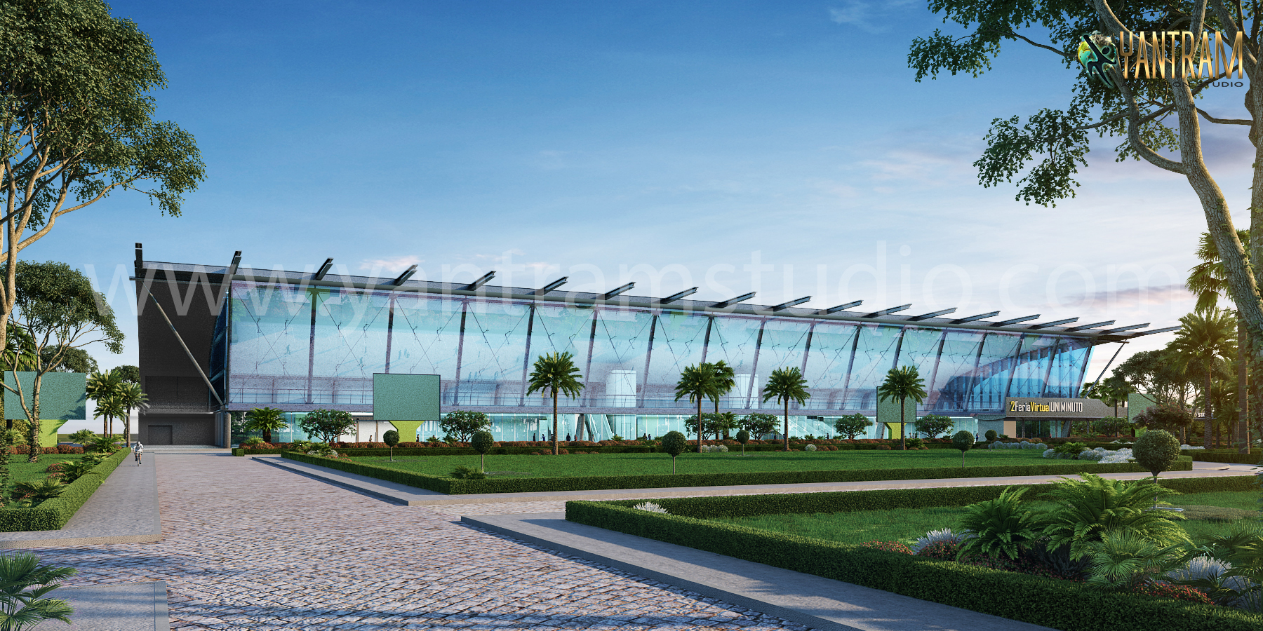 3d rendering services for modern commercial building 2021, Meridian – Idaho