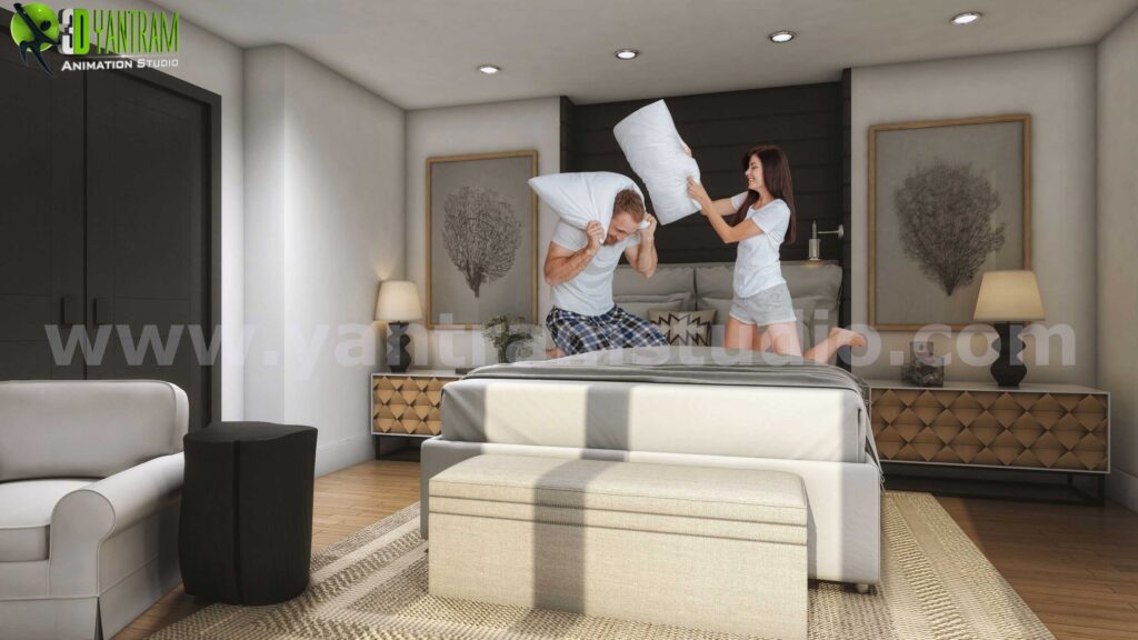 bedroom Architectural design studio paris