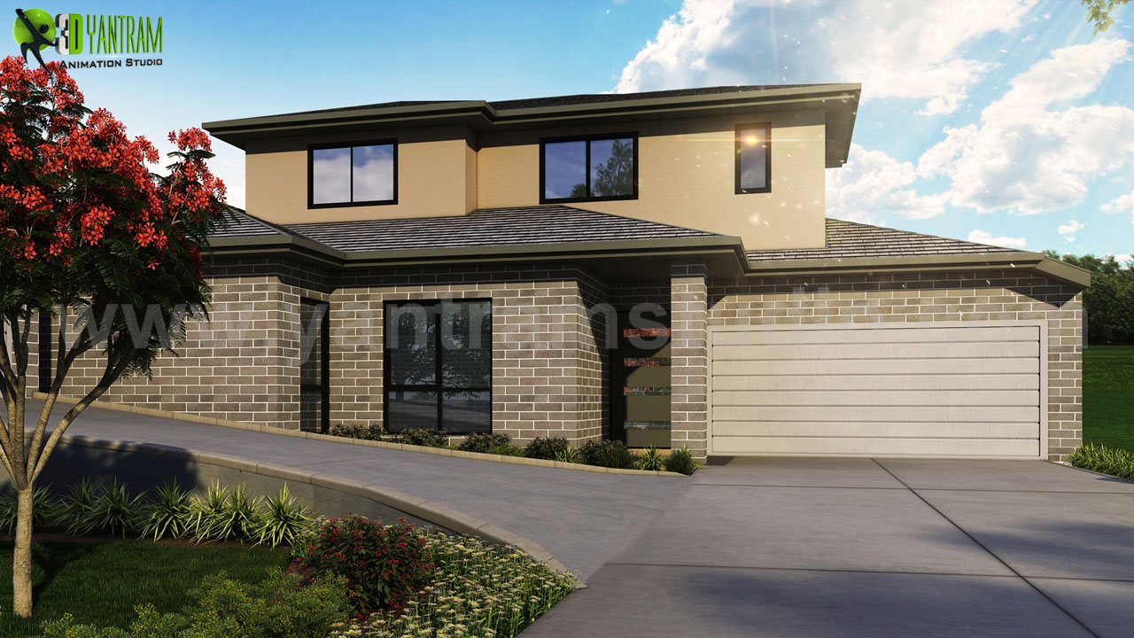 Vintage 3D Exterior & Interior Modeling Ideas by Yantram Architectural Animation Studio, New jersey – USA