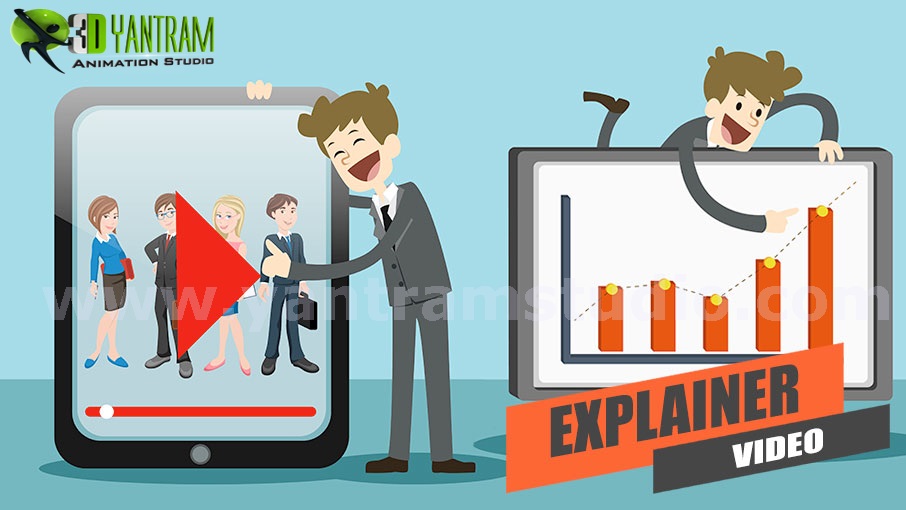 Explainer Video using Motion Graphics, Developed by Yantram 3d Architectural Animation Studio, Miami – USA