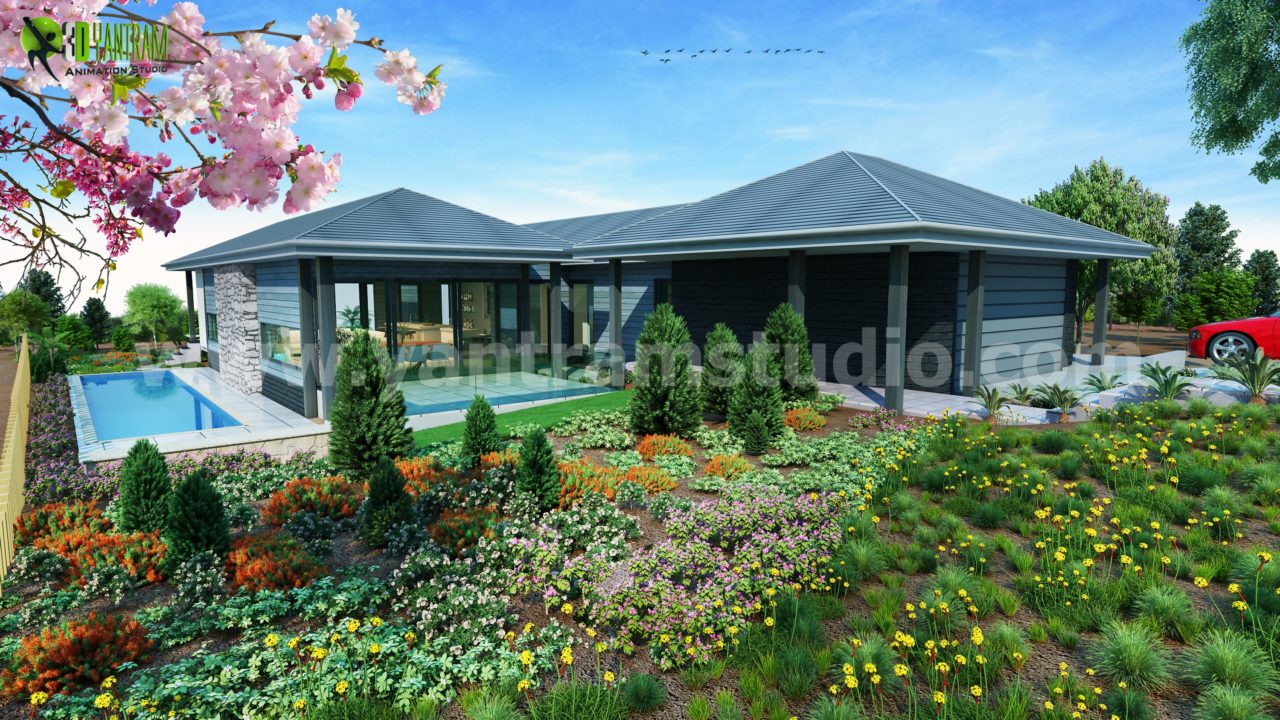 Dreamy Interior Design for Home by Yantram 3d  architectural design Interior Rendering Company – Brisbane, Australia
