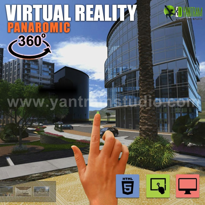 360° VR Interactive Panoramic Video Developed by Yantram Architectural modeling firm, Virginia – USA