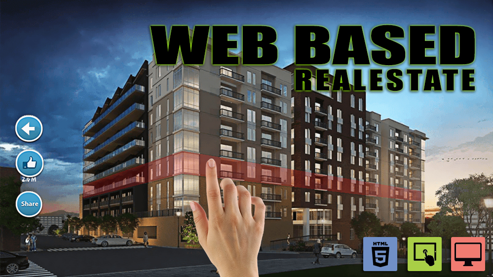 web based real estate sales tool - Virtual reality