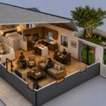 3d floor plan designers, residential home interior idea Istanbul – Turkey