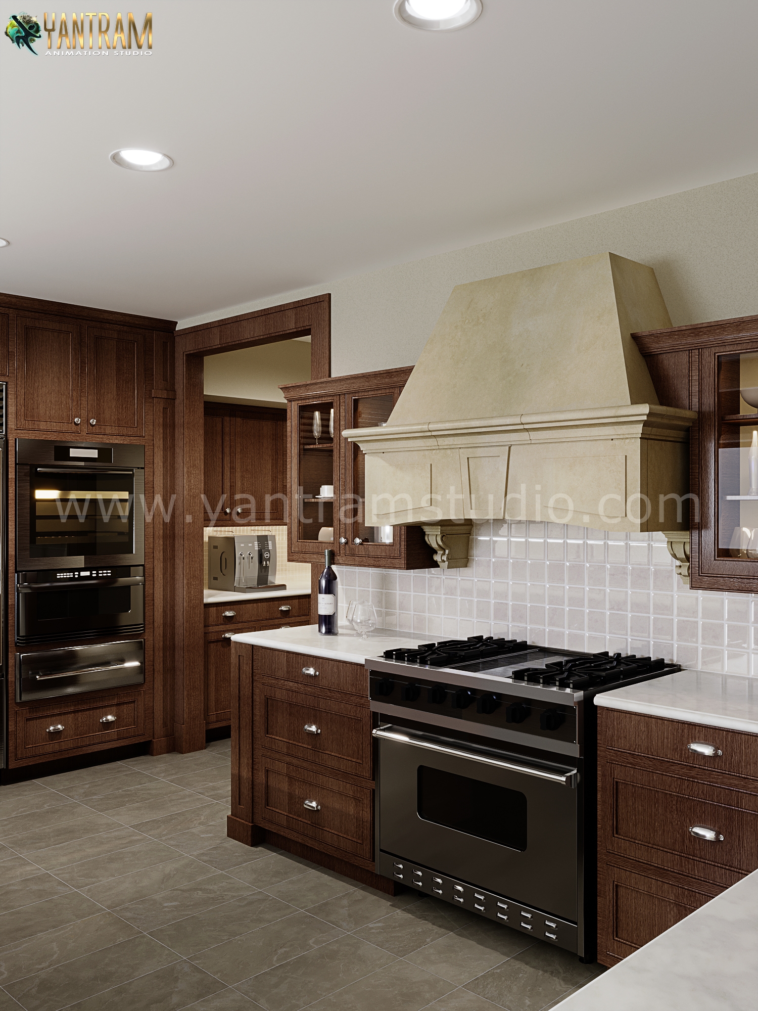 3D Interior Designers present Classy kitchen specimens in San Diego