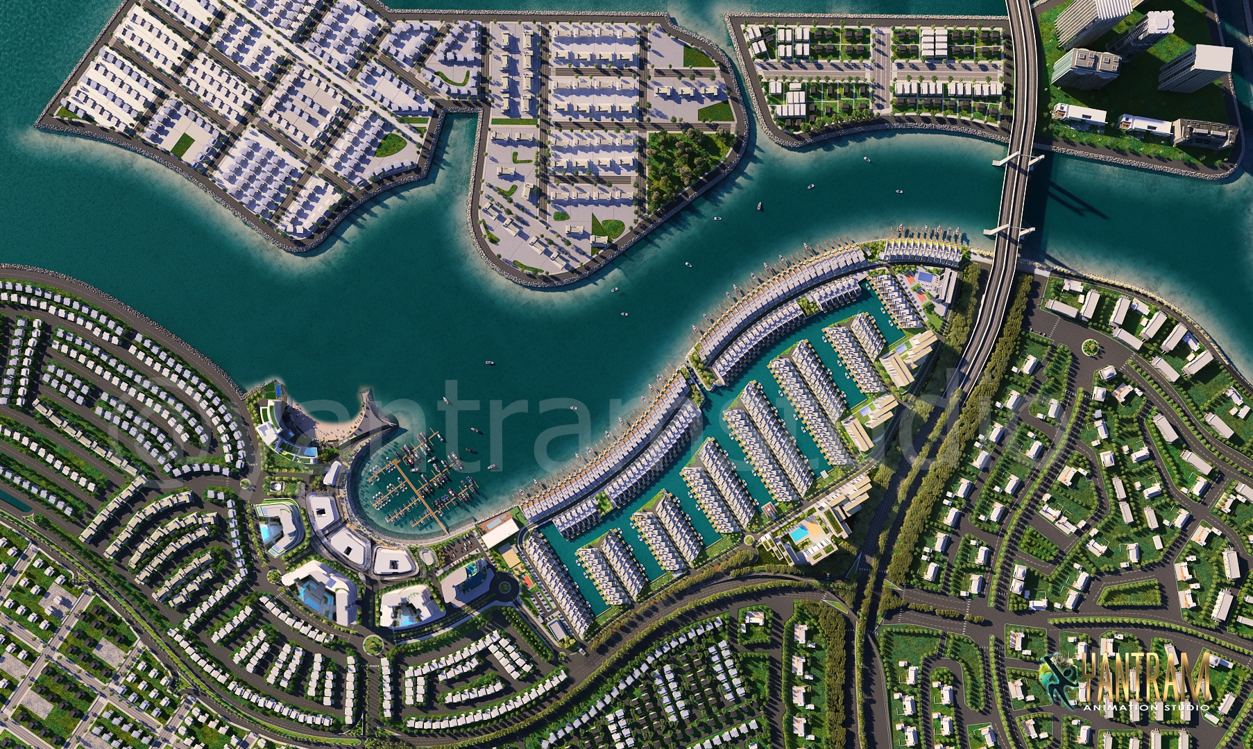 Elevate Your Vision with Stunning Architectural Animation Services: A Bird’s Eye View of Fort Myers, Florida