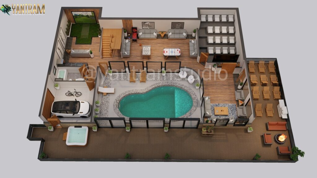 3D Floor Plan Creator Created a Residential Multi Family House, designers, services