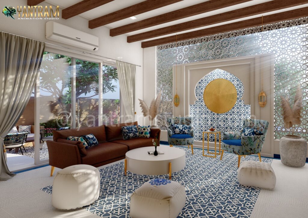 3d interior rendering company, hotel, resort, royal, classic, Livingroom, design, Studio