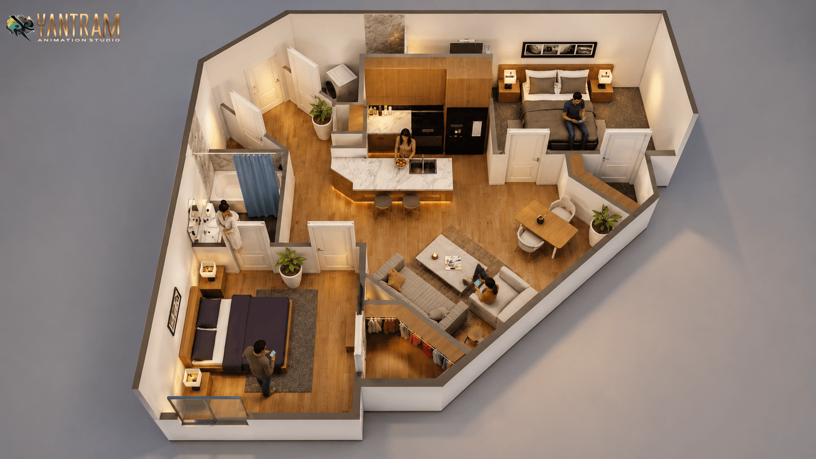 Discover Your Dream Home with Stunning 3D Floor Plans – Phoenix, Arizona | Yantram Studio