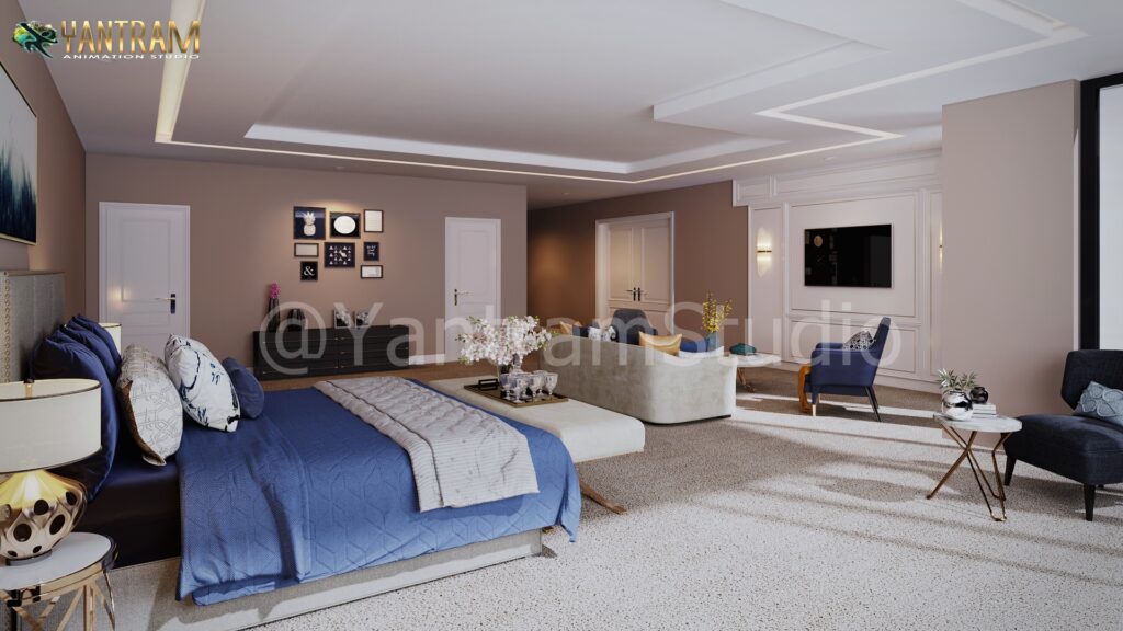 3D interior design studio, bedroom ideas aesthetic, master modular bedroom