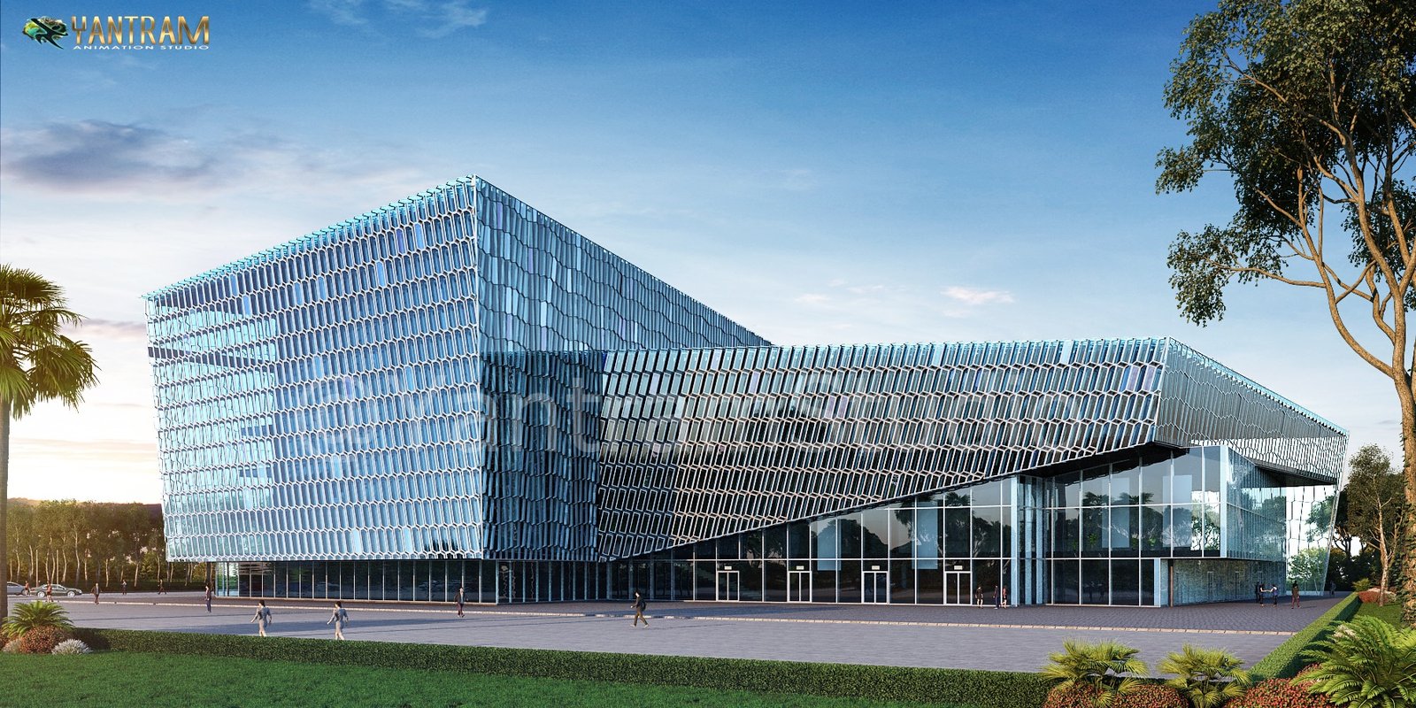 exterior 3d renders, architectural, rendering, studio, animation, visualization, services, Idea, company, companies, designers, firms, agency, mall