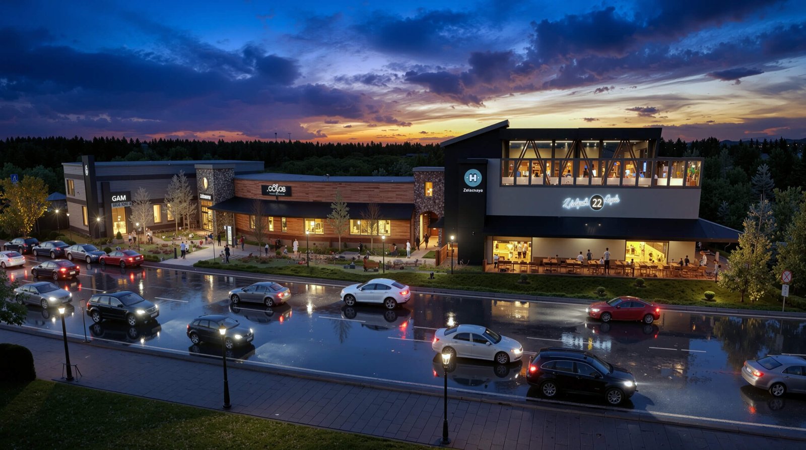 Elevating Your Project: Stunning Night View 3D Architectural Rendering Services in Georgetown, Texas