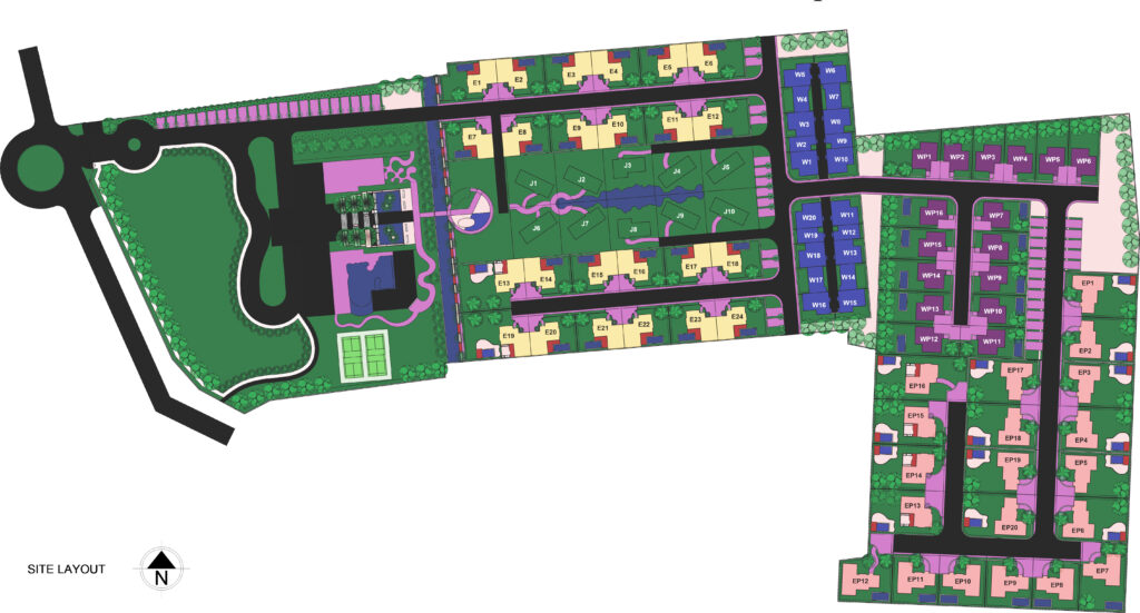 2d Site Plan scaled