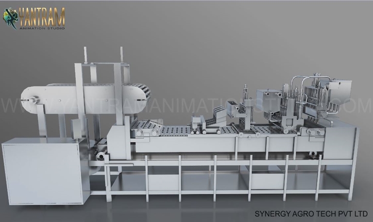 3d product visualization services, machinery 3d product visualization services