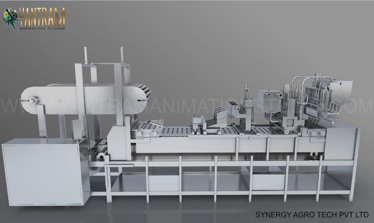 3d Product Modeling service, vacuum filling machine
