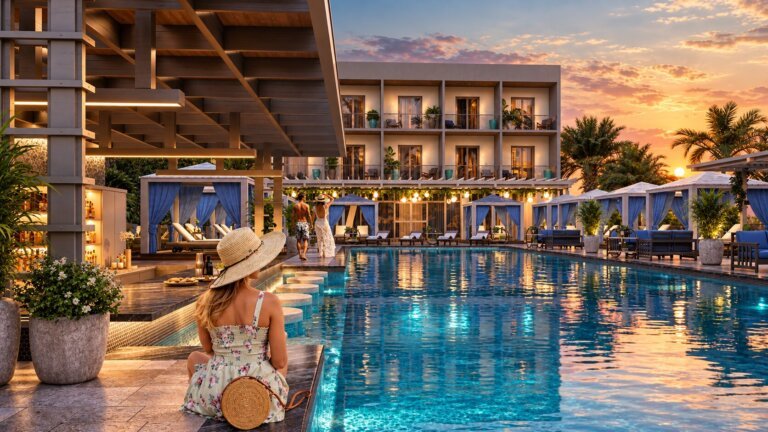 Luxury Redefined: Unveiling Cairo’s Future with Our ​3D Exterior Modeling Company for Hotel Resort Elegance in Egypt