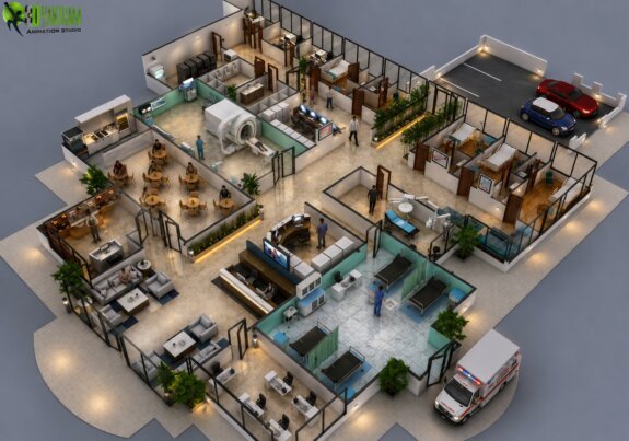 architectural, rendering, studio, animation, visualization, services, design, Idea, floor plan, residential, house, bungalow, villa, home, Living room, layout, 3 bedroom, ground floor, cut edge, firm, company, companies, agency, view