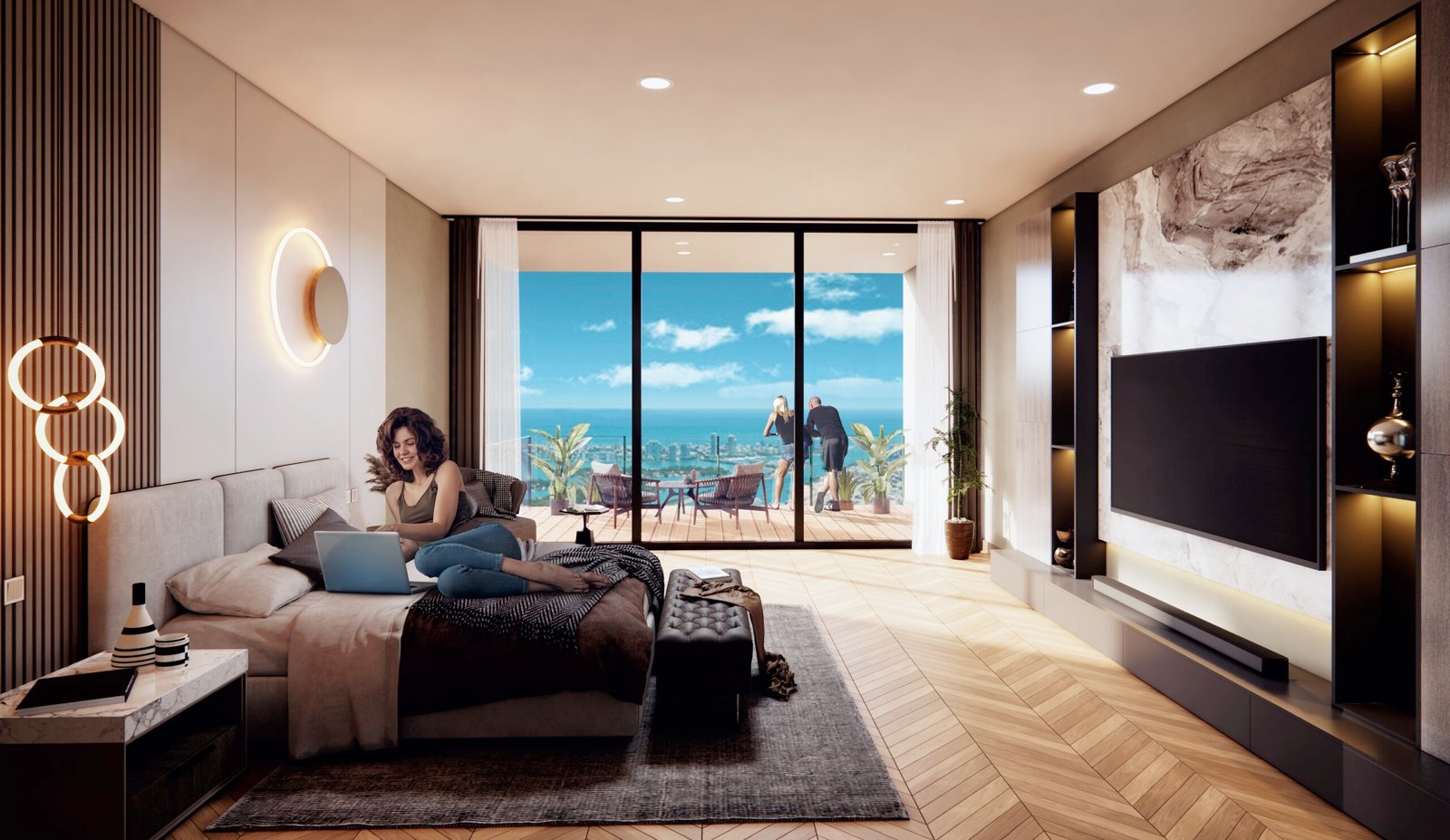 3d interior design bedroom rendering services architecture designer developer studio company Sheffield UK, Buenos Aires - Argentina