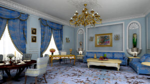 architectural rendering studio animation visualization services design view Idea Interior design living area modern luxury classic designers agency modelling waiting royal style