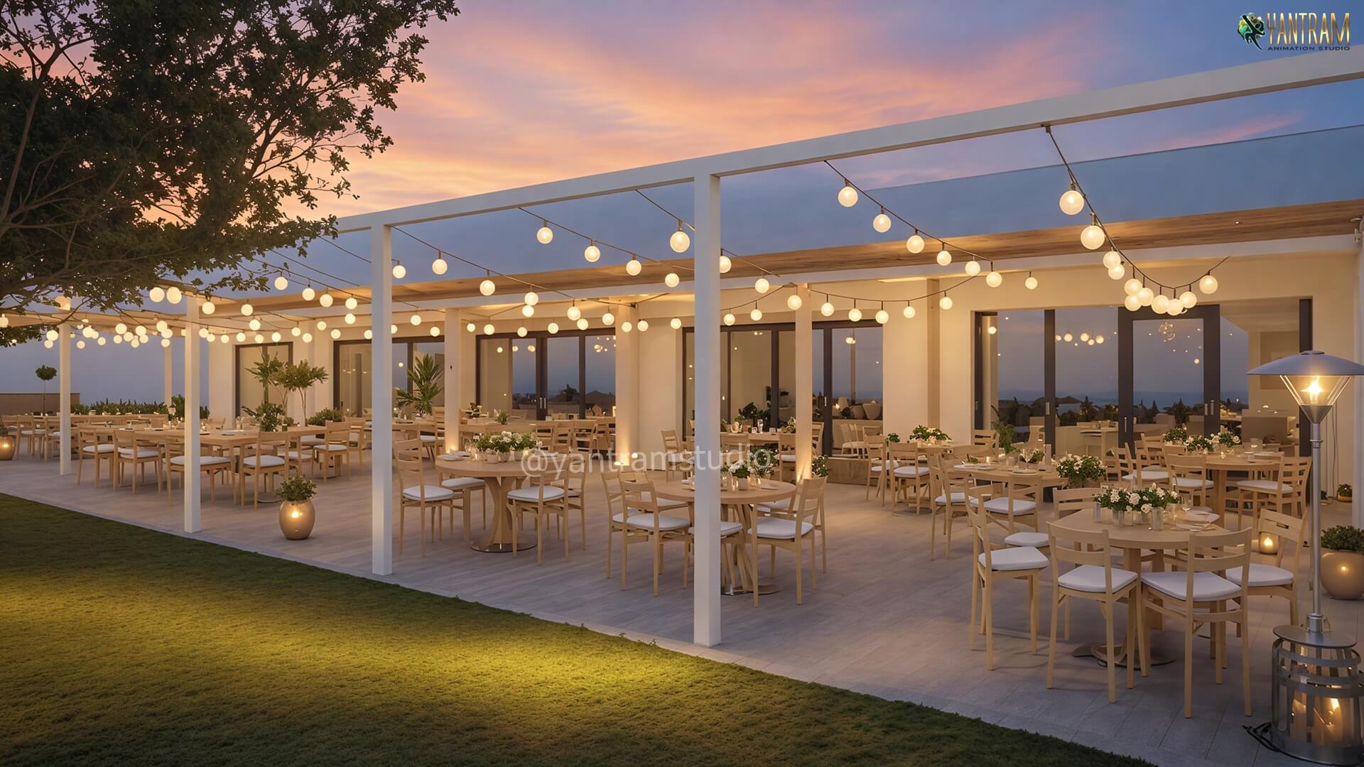 Alfresco Perfection Transforming Terraces with 3D Modeling Excellence