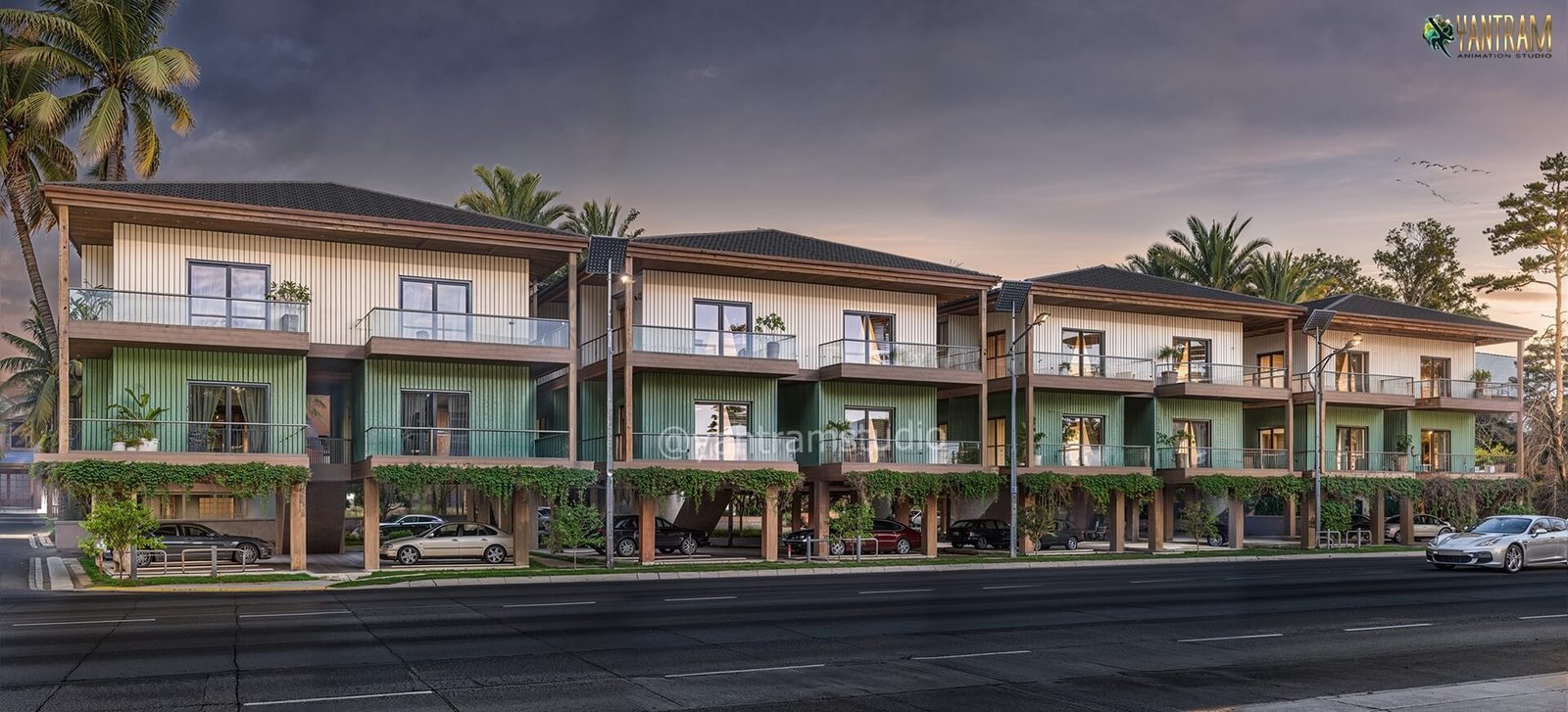 Contemporary Residential Design by 3D Architectural Visualisation Company