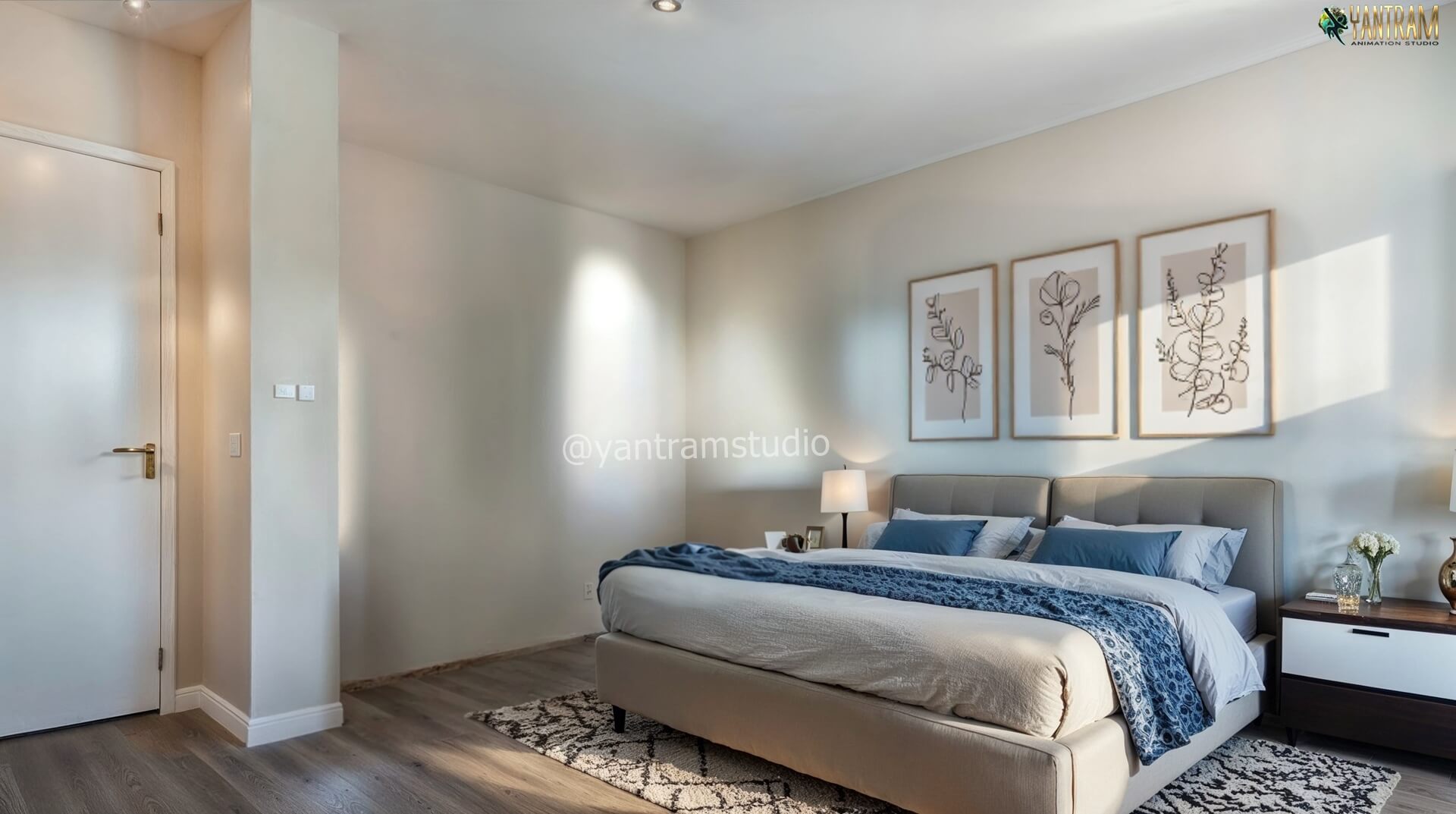 Transform Your Bedroom with Style 3D Interior Design Studio Creating Dreamy, Modern Sleep Spaces