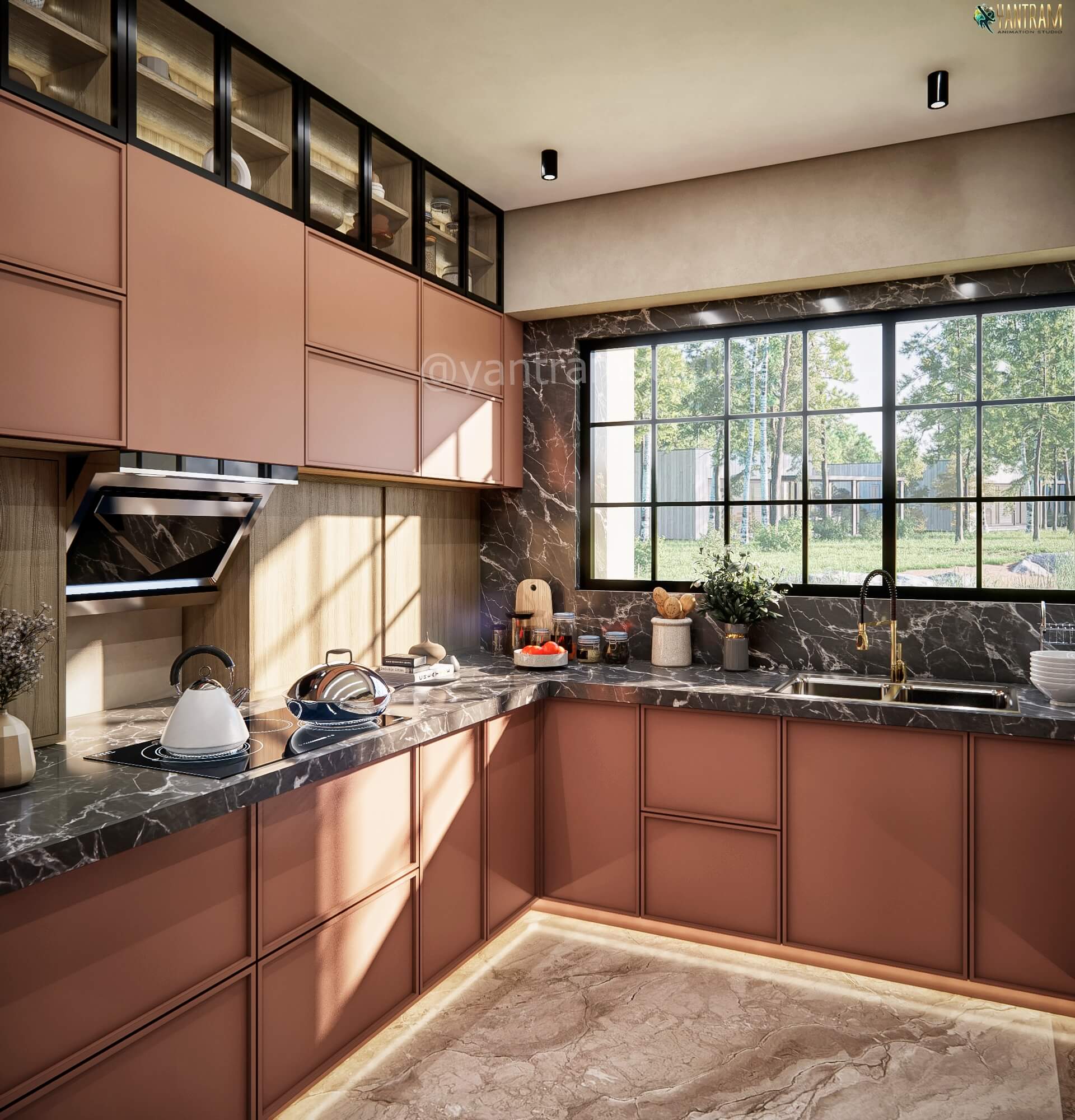 Bringing Your Dream Kitchen to Life with interior design animation