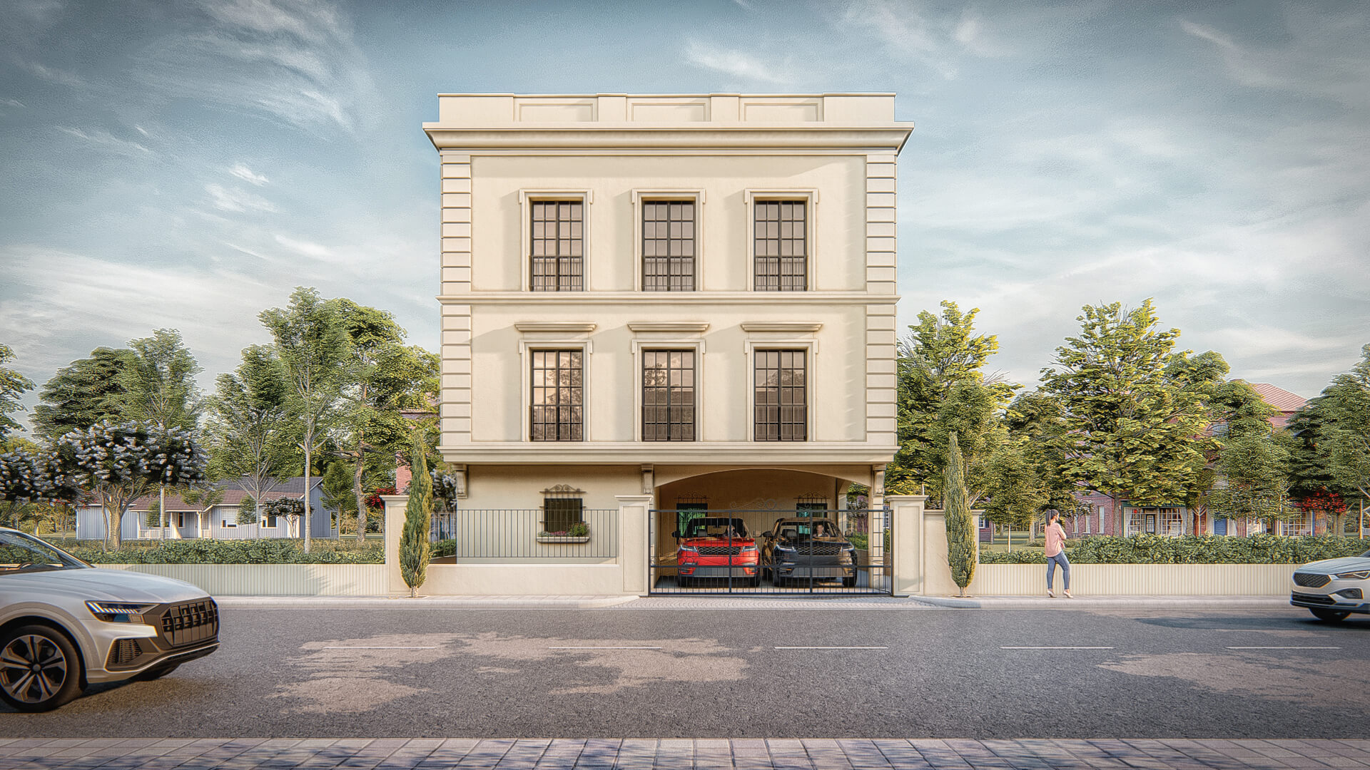 First Impressions that last High Impact 3D Architectural Rendering Firm for Magnificent Houses on Busy Roads