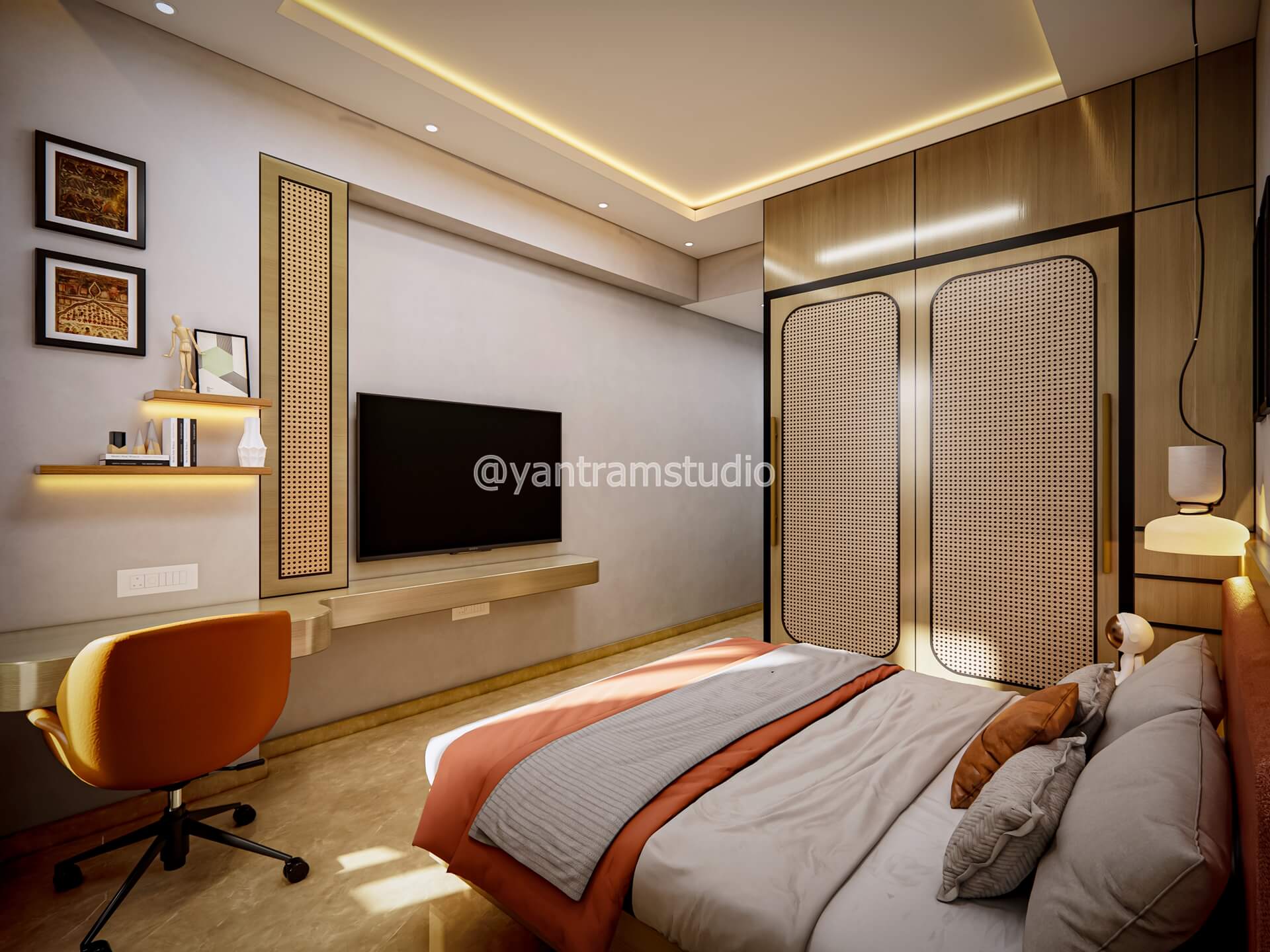 From Concept to Reality a Look at How Interior Rendering Services Transform Bedroom Spaces