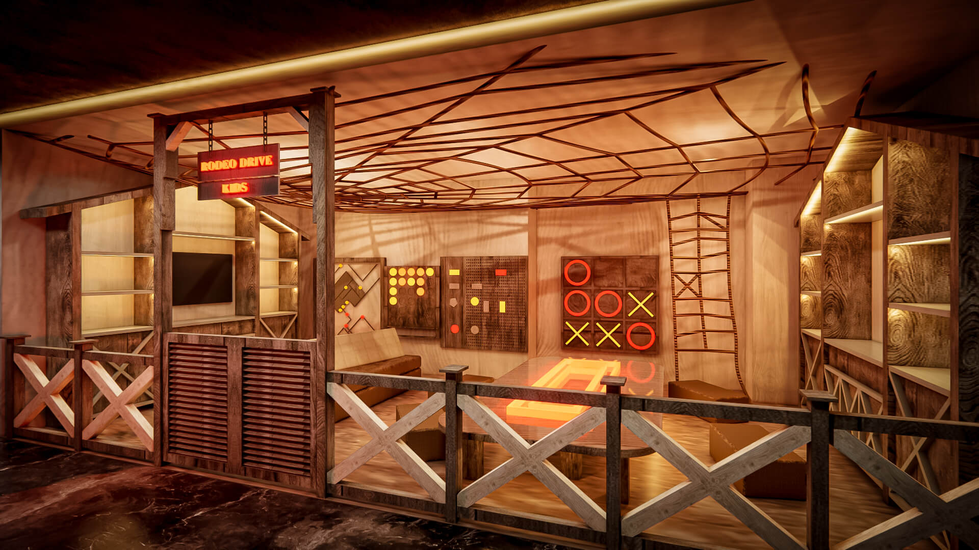 3D Interior Design Ideas for Creative & Interactive Kids Play Areas