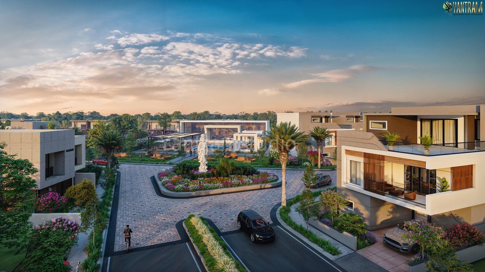 Master Planning Excellence by an Architectural Design Studio Using 3D Visualization