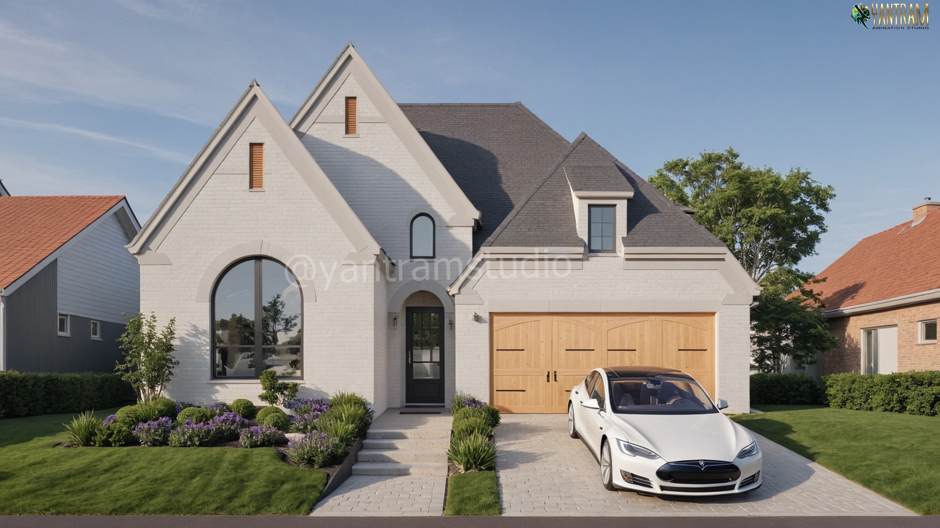 Modern Residential CGI by a Professional 3D Architectural Rendering Company