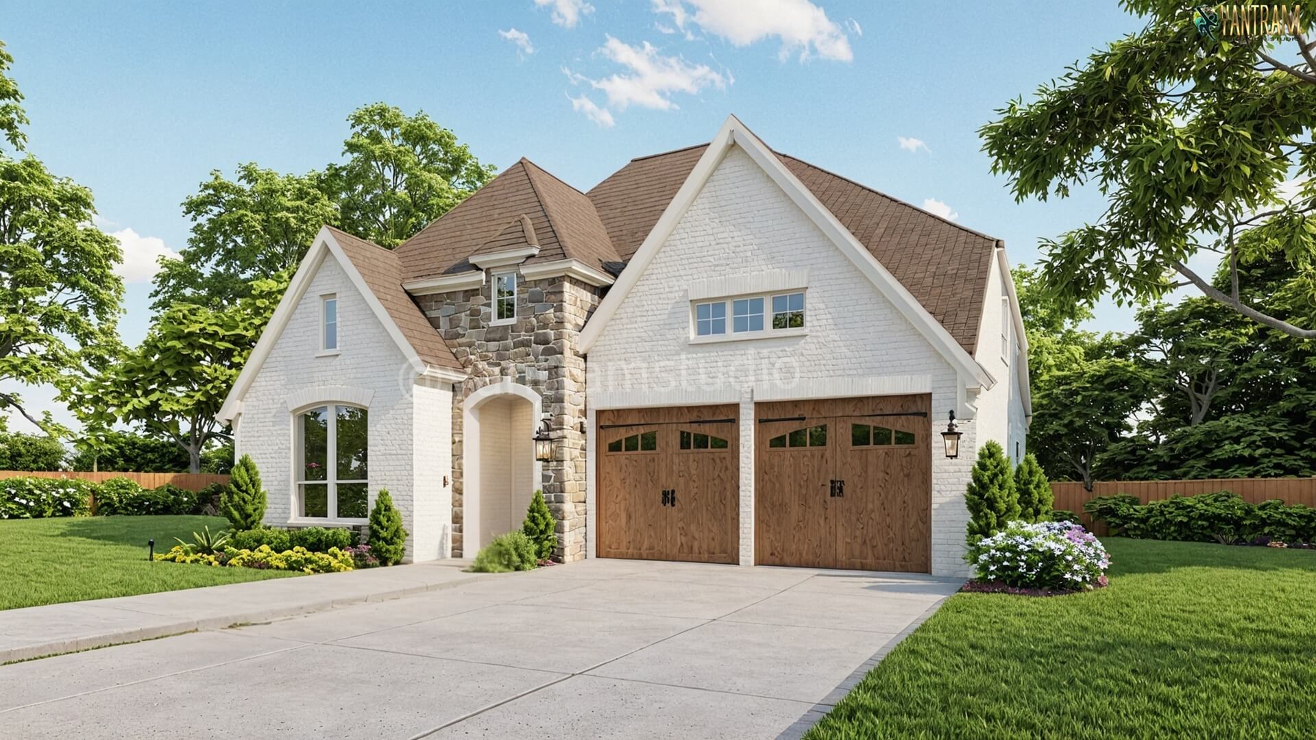 Stunning House Exterior by Professional 3D Architectural Visualisation Studio