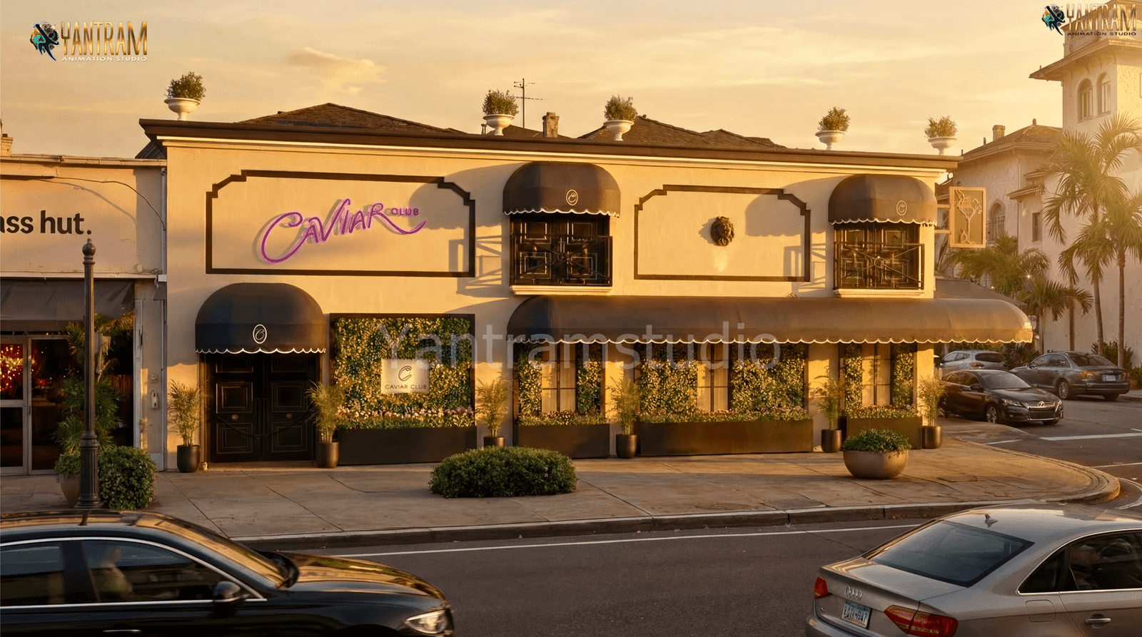 Architectural 3D Rendering Services High End Commercial Exterior Visualization for Modern Brands