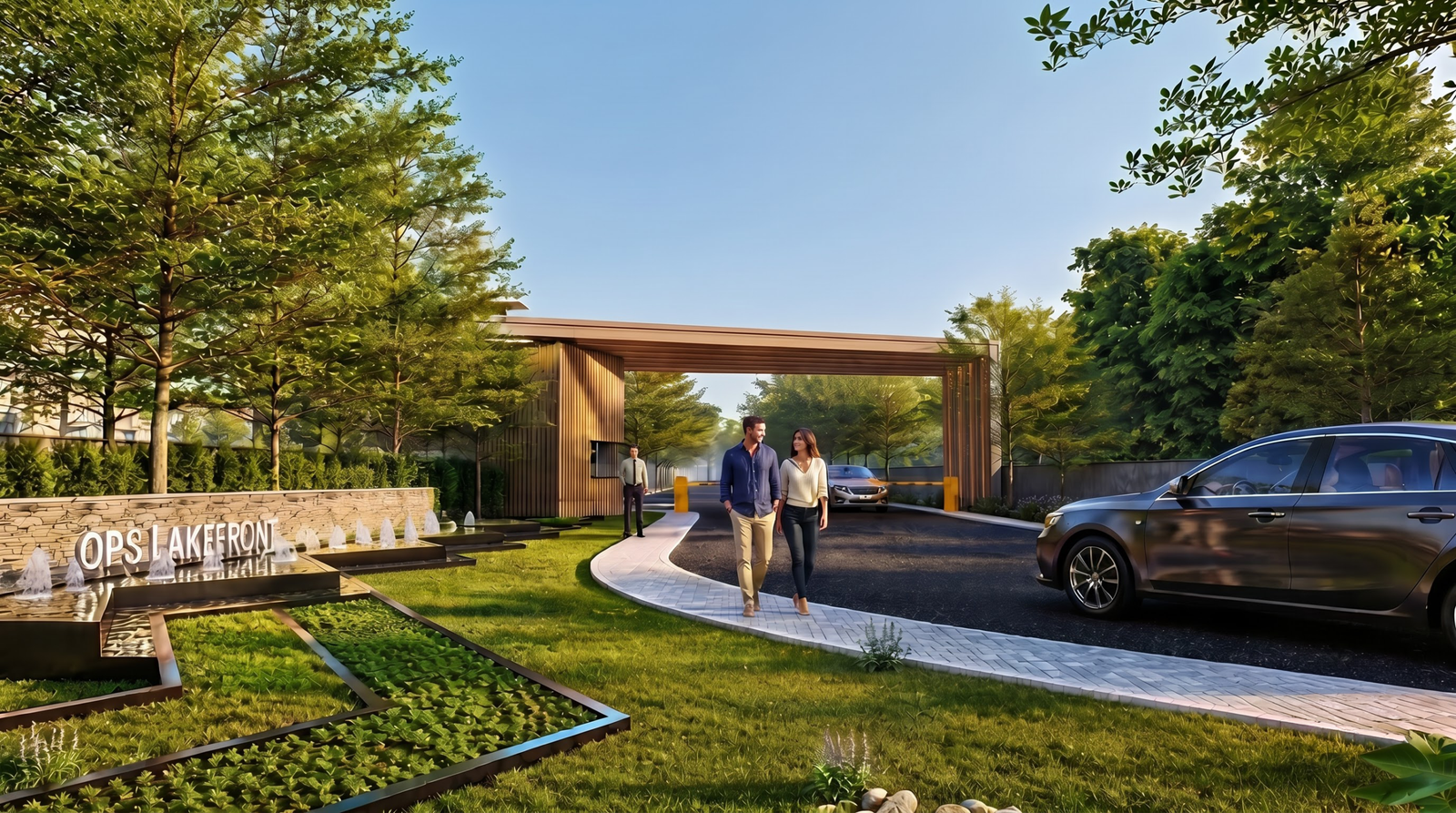 Luxury 3D Exterior Elevation & Modern Villa Rendering – Toronto, Canada | Yantram Studio