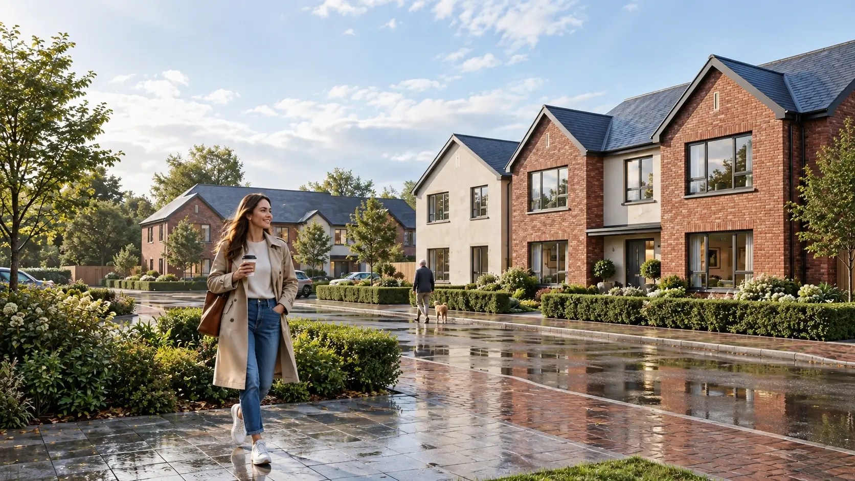 Residential development 3D rendering in Ireland — Exterior Rendering Services Dublin